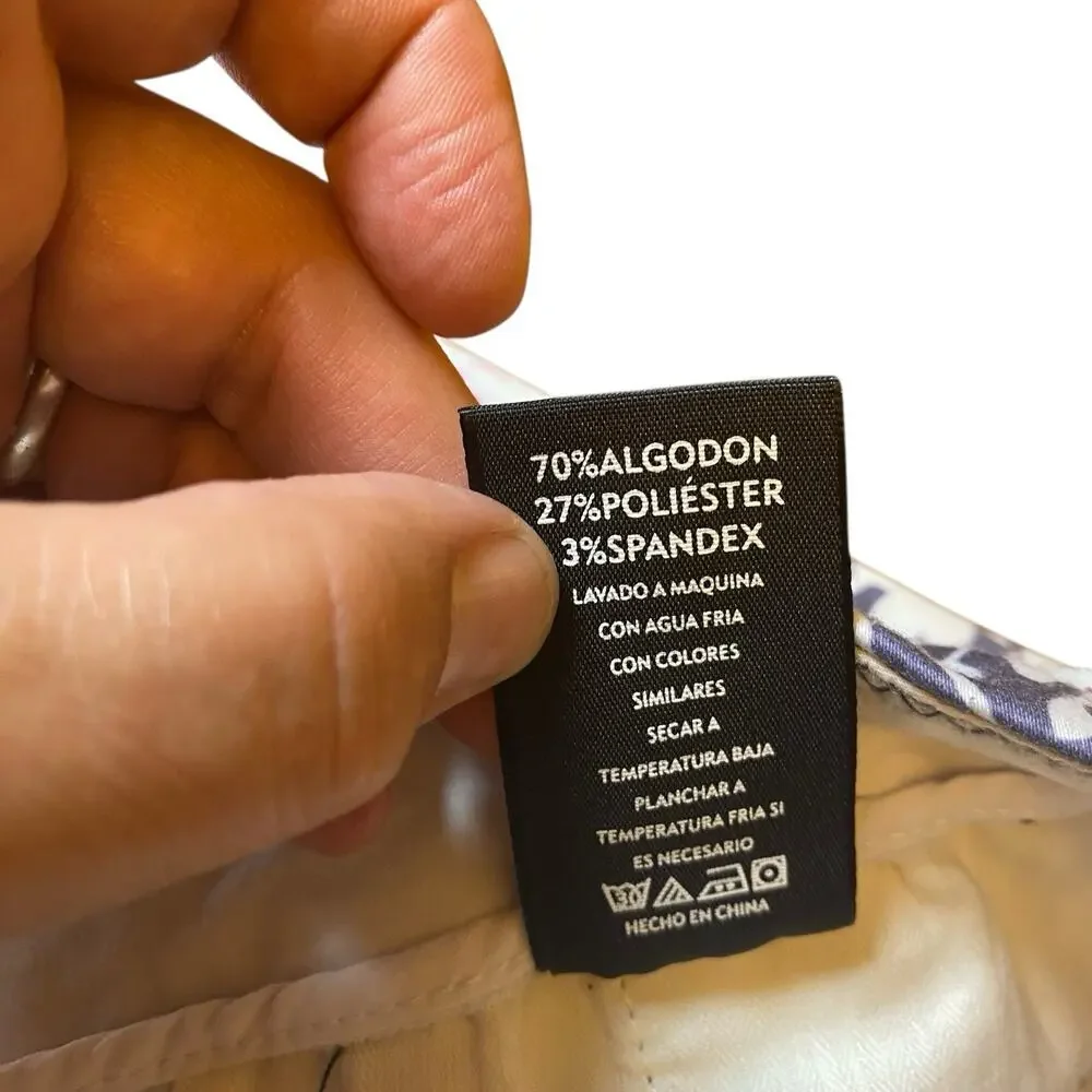 Dear John Floral Chino Cotton Blend Shorts Size 30 - Picture 9 of 10